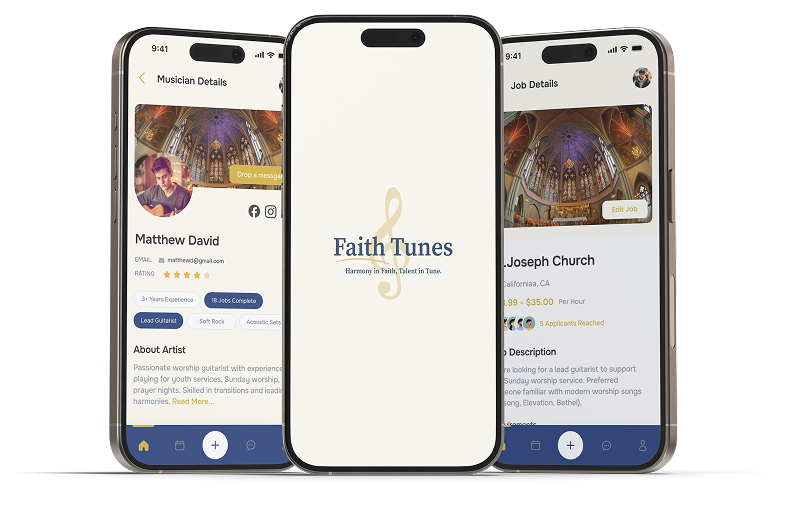 3 images mobile mockup